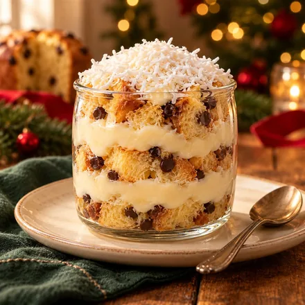 Pote de coco & chocolate