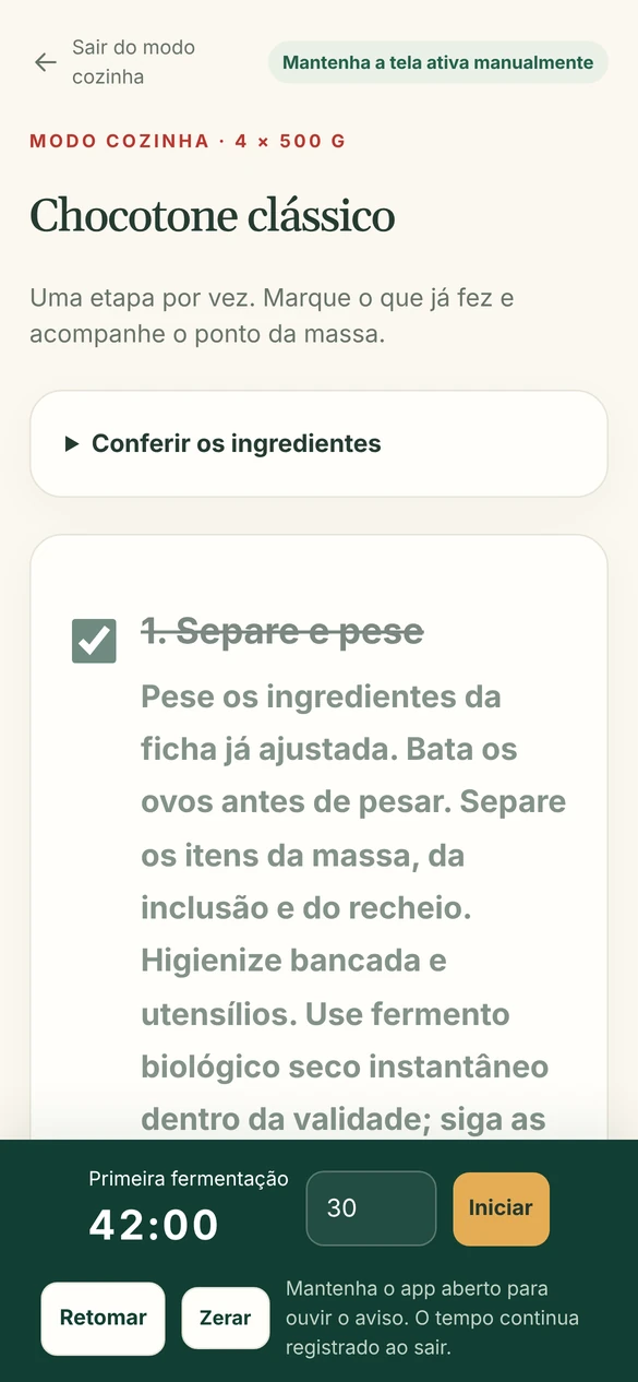 Modo cozinha